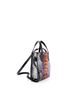 Versace 100% Leather Convertible Tote Python Embossed Leather Mini One size - photo 3