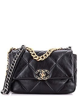 Chanel 19 Flap Bag Quilted Leather Medium (view 1)