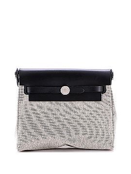 Hermès Herbag Zip Toile and Leather 20 (view 1)