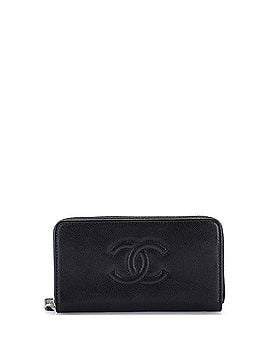 Chanel Timeless CC Zipped Wallet Caviar Long (view 1)