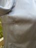 Worth New York 100% Silk Solid Silver Long Sleeve Blouse Size 6 - photo 5