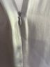Worth New York 100% Silk Solid Silver Long Sleeve Blouse Size 6 - photo 12