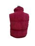7 For All Mankind 100% Polyester Stripes Solid Burgundy Vest Size M - photo 2