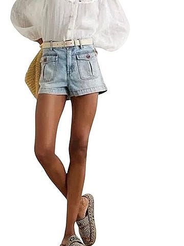 Zimmerman Shoes Denim Shorts (view 2)