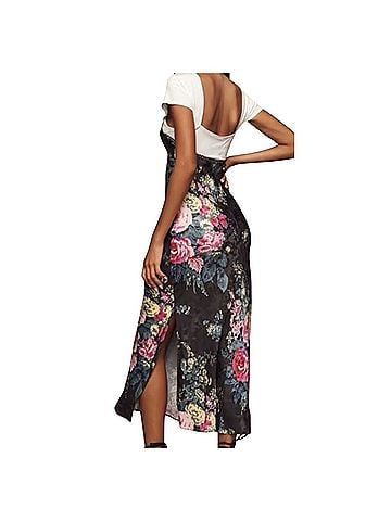 Anthropologie Twofer Floral Cocktail Dress (view 2)