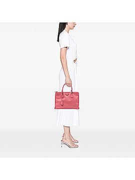Prada Medium Saffiano Lux Galleria Double Zip Satchel (view 2)