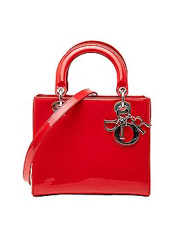 Dior Medium Patent Lady Dior (view 1)