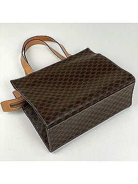 Céline Celine Macadam Pattern Handbag 2-Way Shoulder Bag Coated Canvas Brown Women's (view 2)