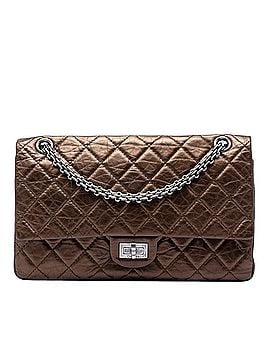 Chanel Quilted Metallic Aged Calfskin Reissue 2.55 Double Flap 226 (view 1)