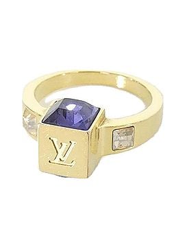 Louis Vuitton Louis Vuitton Bague Gamble S M65099 Ring (view 1)