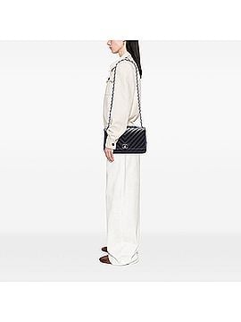 Chanel Medium Chevron Lambskin Surpique Flap (view 2)