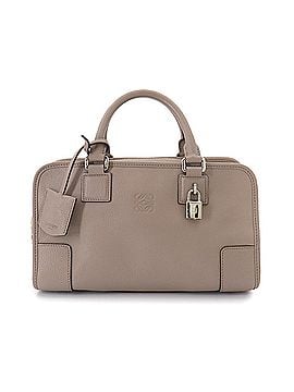 Loewe Loewe Amazona 28 Handbag, Leather, Beige, Silver Hardware, Greige (view 1)