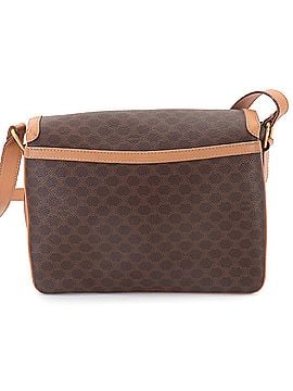 Céline Celine Macadam Shoulder Handbag, Leather, Brown, Gold Hardware (view 2)