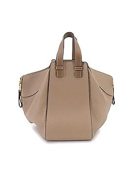 Loewe LOEWE Hammock Small 2-way Handbag Shoulder Bag Leather Beige Brown Gold Hardware (view 2)