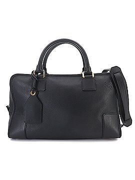 Loewe Loewe Amazona 36 Handbag, Leather, Black, Gold Hardware, Anagram (view 1)