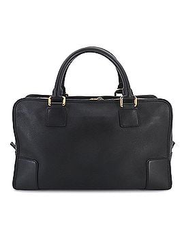 Loewe Loewe Amazona 36 Handbag, Leather, Black, Gold Hardware, Anagram (view 2)