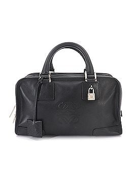 Loewe Loewe Amazona 28 Handbag, Leather, Black, Silver Hardware (view 1)