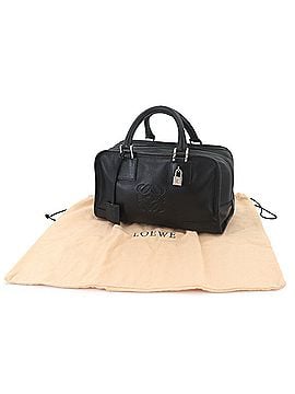 Loewe Loewe Amazona 28 Handbag, Leather, Black, Silver Hardware (view 2)