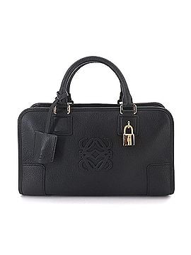 Loewe Loewe Amazona 28 Handbag, Leather, Black, Gold Hardware (view 1)