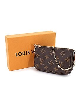 Louis Vuitton Louis Vuitton Monogram Mini Pochette Accessoires Handbag M58009 Gold Hardware (view 2)