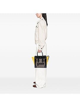 Céline Micro Tricolor Leather Luggage Tote (view 2)
