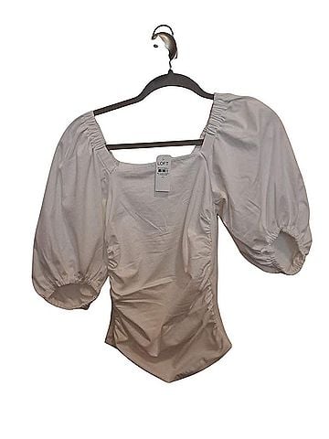 Ann Taylor LOFT Short Sleeve Blouse (view 1)