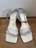 Marc Fisher Silver Heels Size 9 - photo 4
