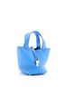 Hermès 100% Leather Blue Picotin Lock Bag Clemence PM One size - photo 3