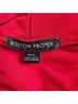 Boston Proper 95% Polyester 5% Spandex 100% Polyester Solid Red Long Sleeve Blouse Size L - photo 3