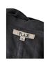 Flax 100% Linen Solid Black Blazer Size L - photo 3