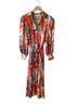 Alexis 100% Polyester Floral Multi Color Casual Dress Size XS - photo 1