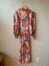 Alexis 100% Polyester Floral Multi Color Casual Dress Size XS - photo 4
