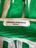 Amanda Uprichard Stripes Green Ivory Halter Top Size XS - photo 3