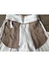 Vince. Stripes White Linen Pants Size XS - photo 7