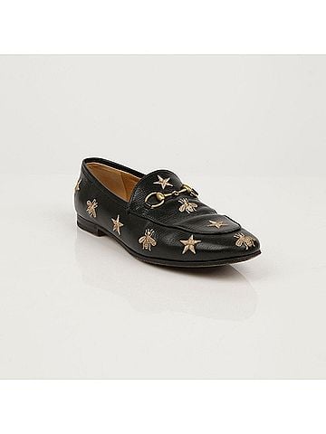 Gucci Jordan Embroidered Loafers (view 1)