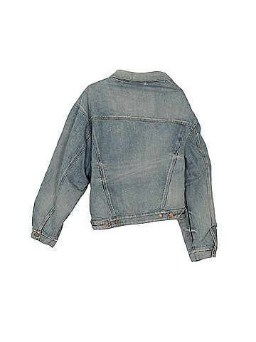 Balenciaga Asymmetric Denim Jacket (view 2)