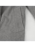 Burberry 100% Wool Gray Wrap Coat Size 6 - photo 5