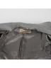 Burberry 100% Wool Gray Wrap Coat Size 6 - photo 8