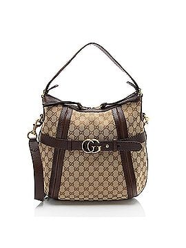Gucci Gucci GG Canvas Running Medium Hobo (view 1)
