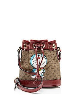 Gucci Gucci x Doraemon Micro GG Canvas Mini Bucket Bag (view 1)