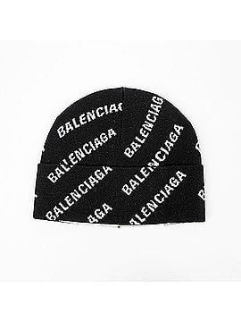 Balenciaga Allover Logo Beanie (view 2)
