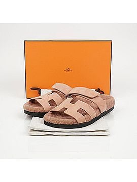Hermès Shearling Sandals Size (view 1)