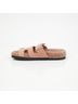 Hermès 100% Leather Pink Shearling Sandals Size Size EU 37 1/2 - photo 8
