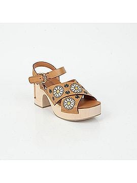 Miu Miu Flower Print Strap Sandals Size (view 2)