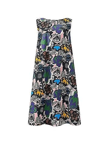Marimekko for Uniqlo Marimekko Limited Edition Oversized Floral Multicolor Shift Dress Casual Dress (view 1)