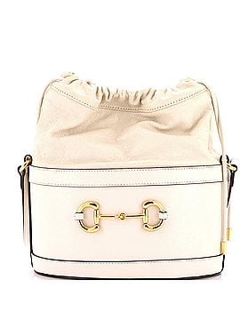 Gucci Horsebit 1955 Bucket Crossbody Bag Leather Small (view 1)