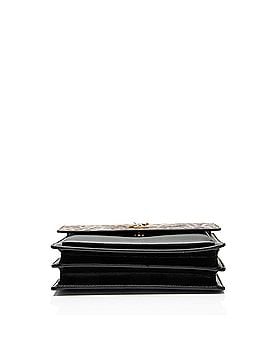 Saint Laurent Saint Laurent Leopard Printed Suede Monogram Sunset Medium Shoulder Bag (view 2)