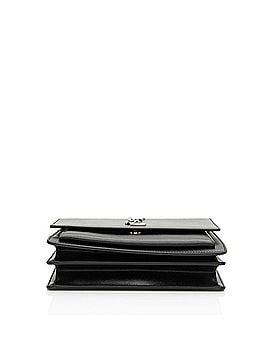 Saint Laurent Saint Laurent Grained Calfskin Monogram Sunset Medium Shoulder Bag (view 2)