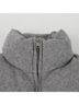 Prada 100% Wool Gray Knit Puffer Jacket Size Size 4 - photo 3