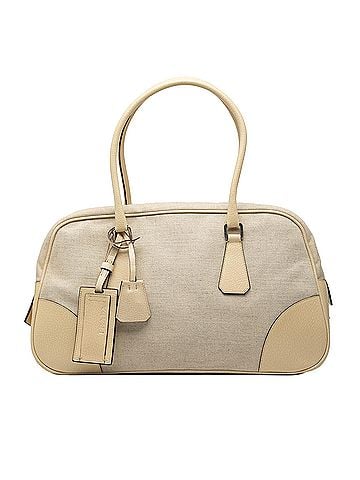 Prada Canvas Shoulder Bag (view 1)